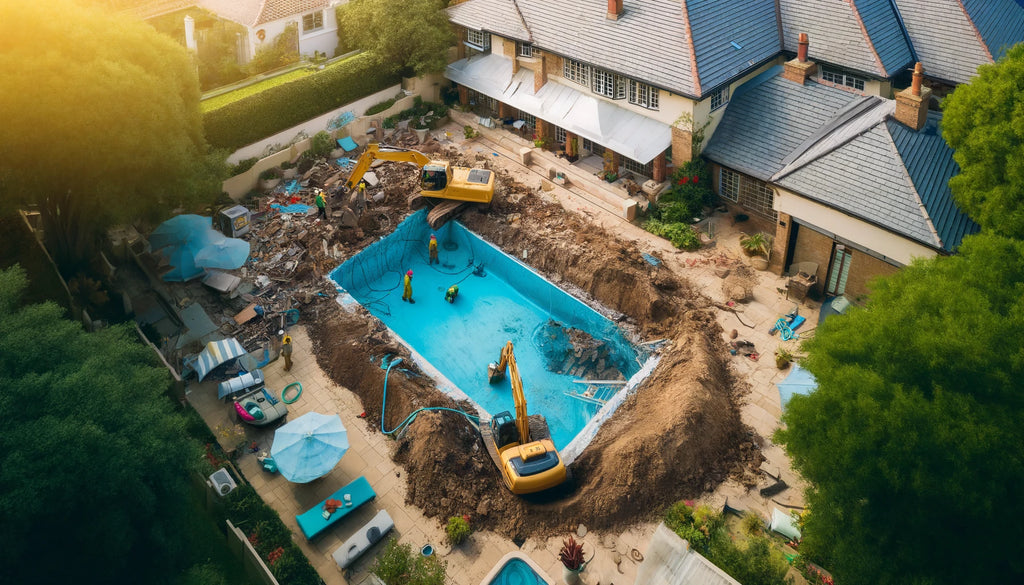 Using a Site Plan for Swimming Pool Removal or Remodel