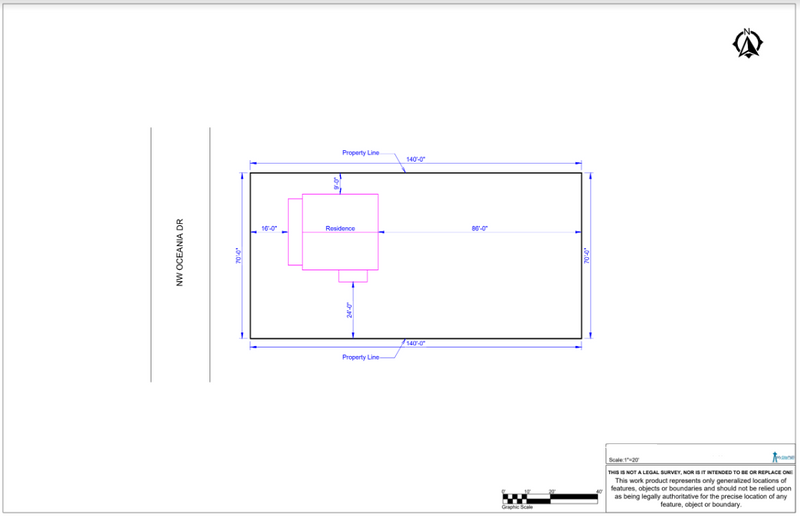 Basic Plot Plan | Site Plan Description – My Site Plan